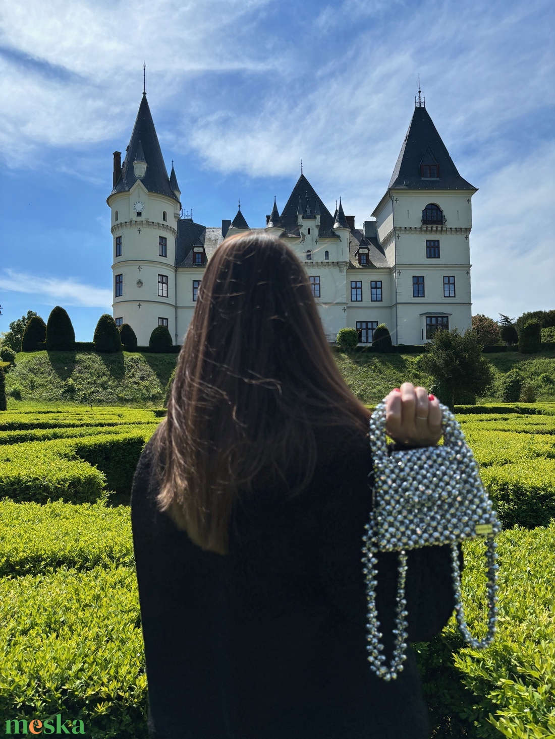 Gyöngy táska - táska & tok - kézitáska & válltáska - alkalmi táska - Meska.hu