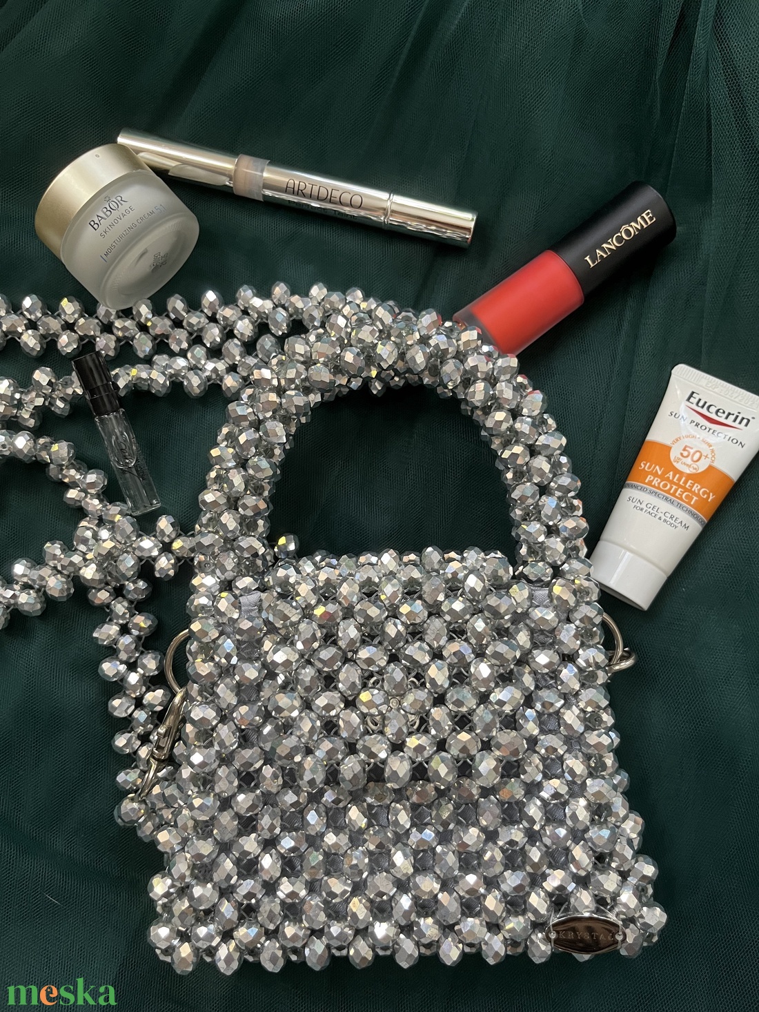 Gyöngy táska - táska & tok - kézitáska & válltáska - alkalmi táska - Meska.hu