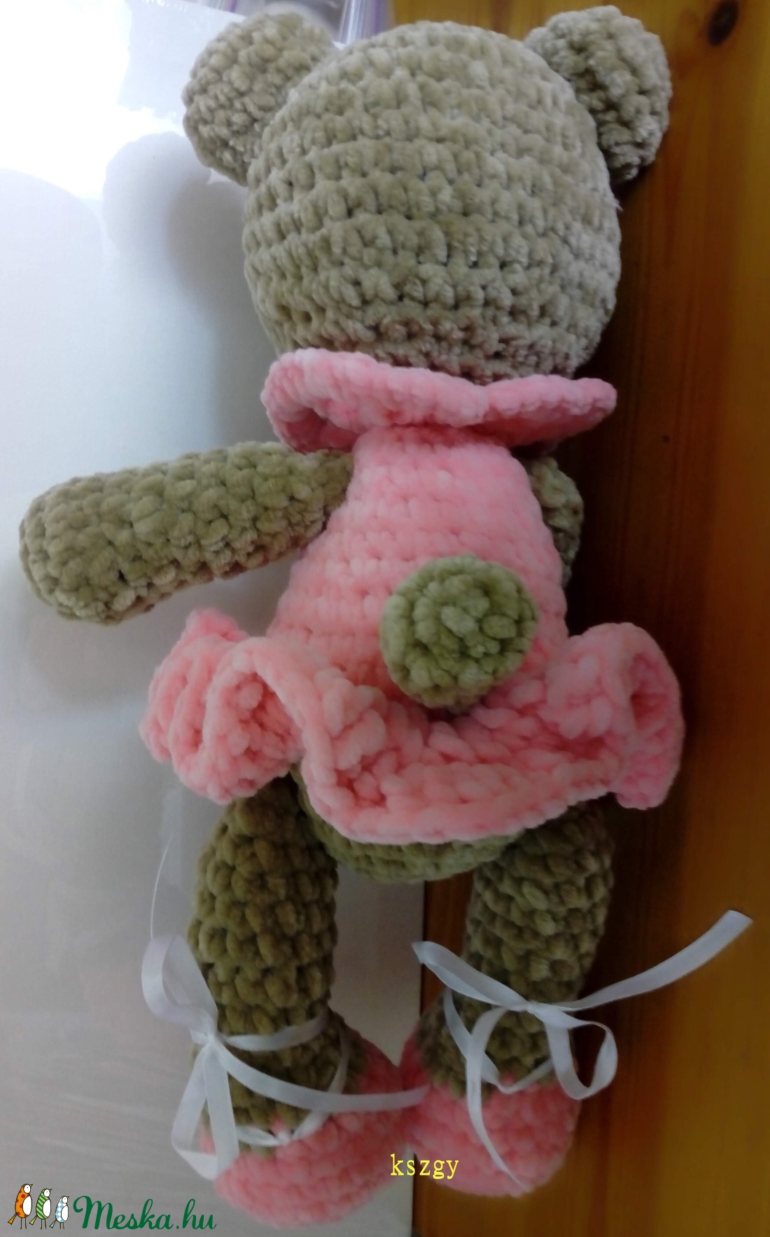Álmodozó balerina - horgolt plüss maci- amigurumi - - Meska.hu Álmodozó balerina - horgolt plüss maci- amigurumi - - Meska.hu