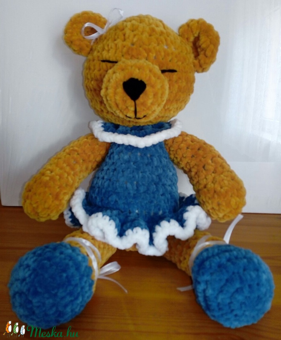 Álmodozó balerina - horgolt plüss maci- amigurumi - - Meska.hu Álmodozó balerina - horgolt plüss maci- amigurumi - - Meska.hu