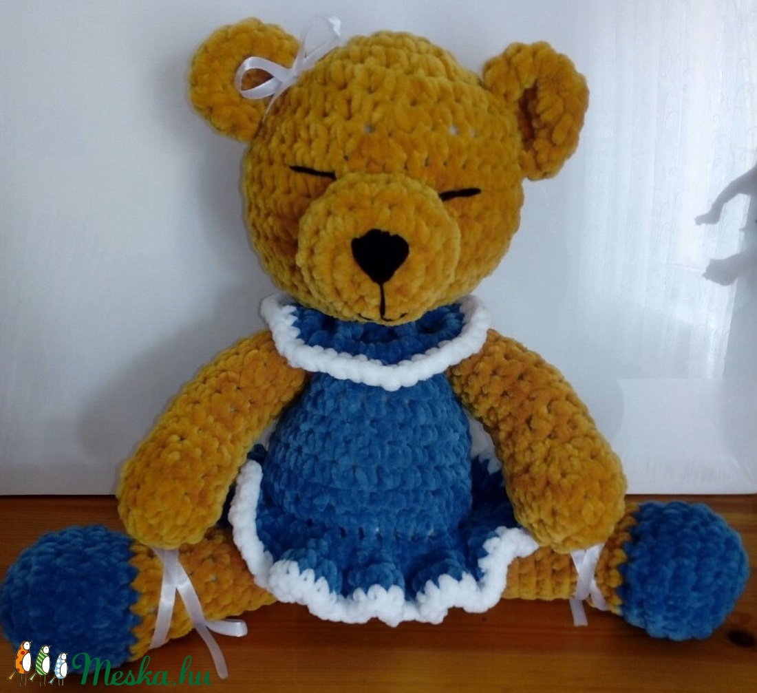 Álmodozó balerina - horgolt plüss maci- amigurumi - - Meska.hu Álmodozó balerina - horgolt plüss maci- amigurumi - - Meska.hu