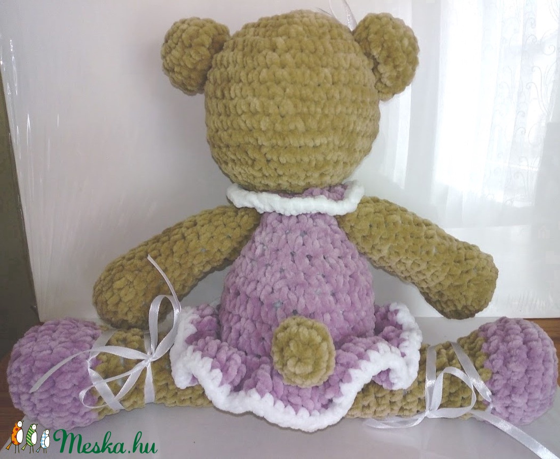 Álmodozó balerina - horgolt plüss maci- amigurumi - játék & sport - plüssállat & játékfigura - maci - Meska.hu Álmodozó balerina - horgolt plüss maci- amigurumi - játék & sport - plüssállat & játékfigura - maci - Meska.hu