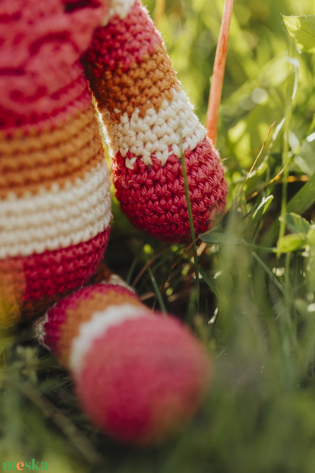 Csíkos maci - játék & sport - plüssállat & játékfigura - maci - Meska.hu