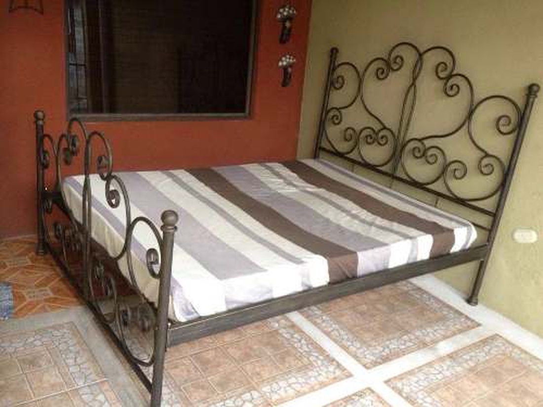 Kovácsoltvas ágy. -  - Meska.hu