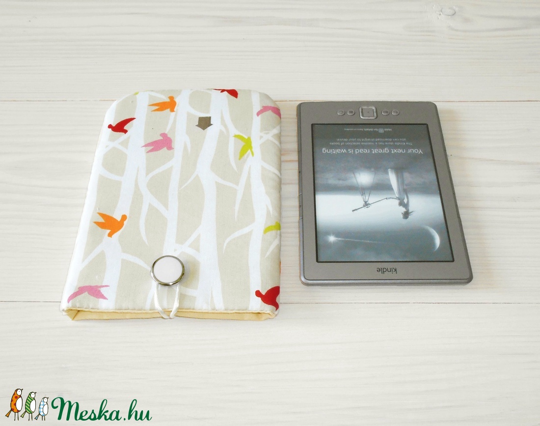 HAPPY BIRDS 6 - Madarak -  Textil Kindle / E-book tok -  - Meska.hu