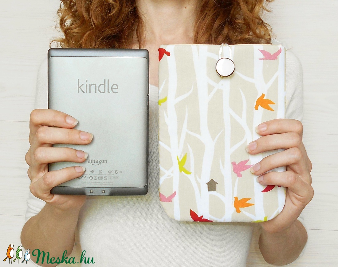 HAPPY BIRDS 6 - Madarak -  Textil Kindle / E-book tok -  - Meska.hu