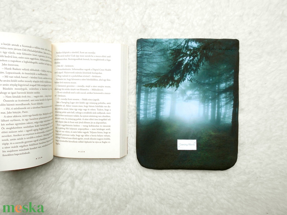 MYSTIC FOREST - Könyv Védő Tok, Könyvölelő, Könyvvászon - NAGYOBB MÉRET! - táska & tok - kézitáska & válltáska - belső rendező - Meska.hu MYSTIC FOREST - Könyv Védő Tok, Könyvölelő, Könyvvászon - NAGYOBB MÉRET! - táska & tok - kézitáska & válltáska - belső rendező - Meska.hu