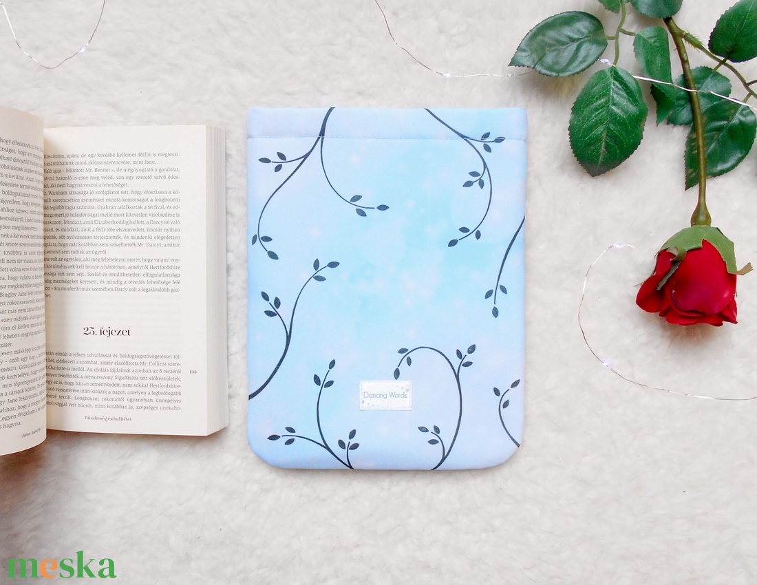 Elvarázsolt Rózsa - Könyv Védő Tok, Könyvölelő, Könyvvászon - VÁLASZTHATÓ MÉRET! - táska & tok - ebook & tablet tok - Meska.hu Elvarázsolt Rózsa - Könyv Védő Tok, Könyvölelő, Könyvvászon - VÁLASZTHATÓ MÉRET! - táska & tok - ebook & tablet tok - Meska.hu