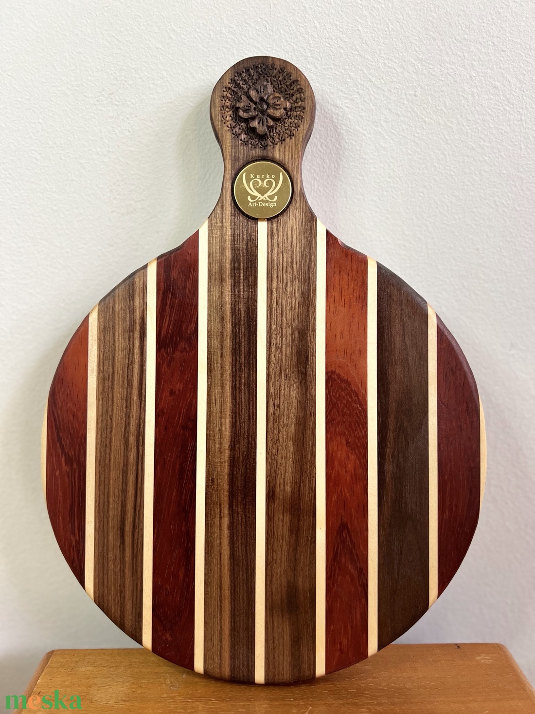 Vágódeszka - Csíkos Lapittó - otthon & életmód - konyhafelszerelés, tálalás - konyhai dekoráció - konyhai dísz - Meska.hu