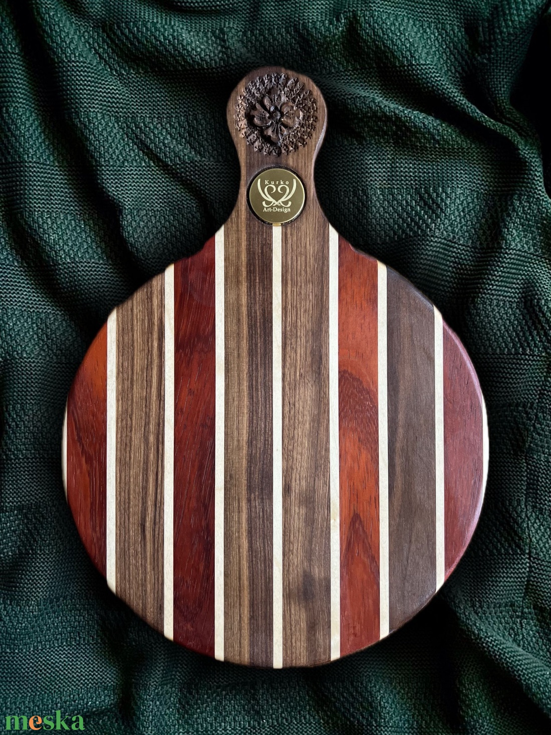 Vágódeszka - Csíkos Lapittó - otthon & életmód - konyhafelszerelés, tálalás - konyhai dekoráció - konyhai dísz - Meska.hu