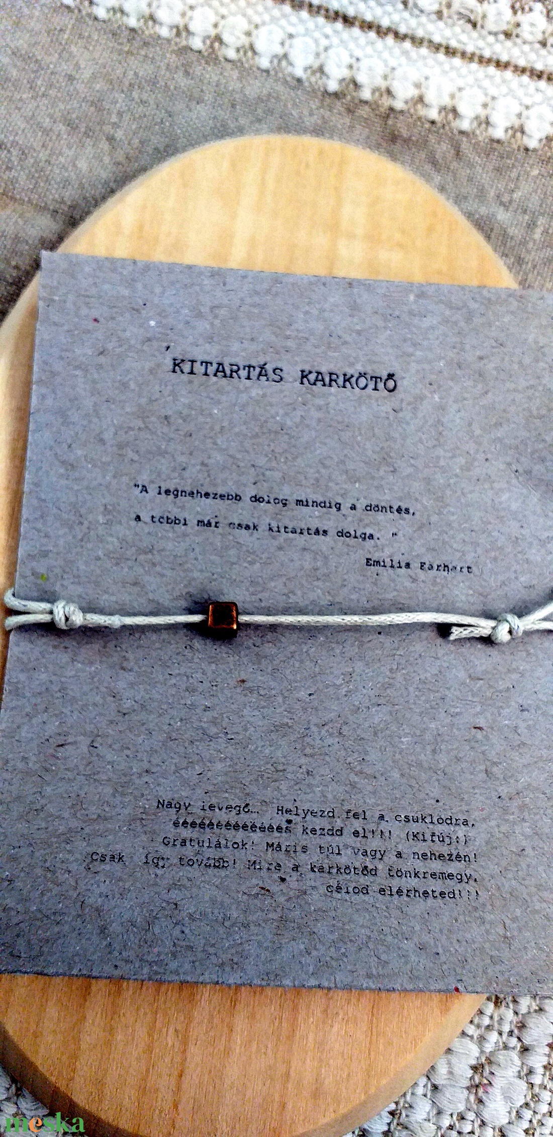 Minimalista KITARTÁSkarkötő - ékszer - karkötő - gyöngyös karkötő - Meska.hu Minimalista KITARTÁSkarkötő - ékszer - karkötő - gyöngyös karkötő - Meska.hu