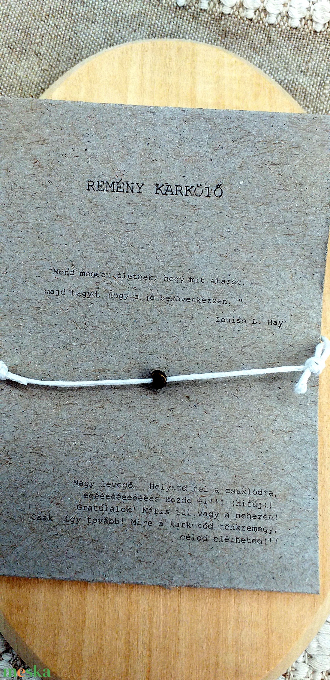 Minimalista REMÉNY karkötő - ékszer - karkötő - gyöngyös karkötő - Meska.hu Minimalista REMÉNY karkötő - ékszer - karkötő - gyöngyös karkötő - Meska.hu