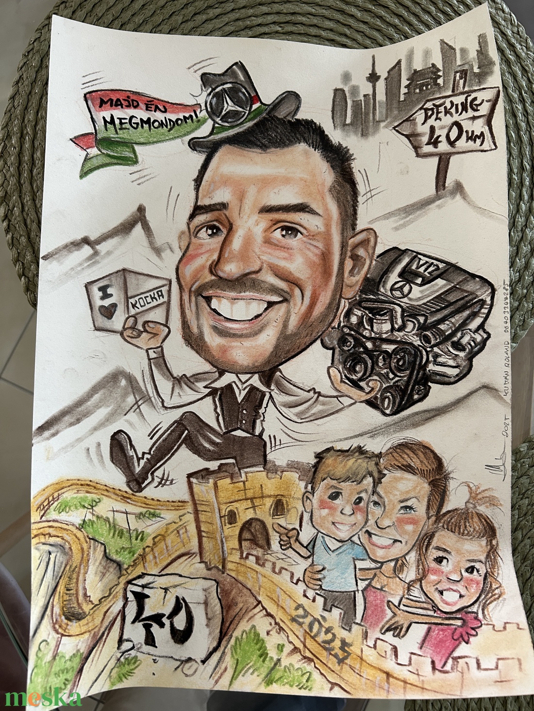 Karikatúra fotóról 1 nap alatt! - művészet - grafika & illusztráció - egyéb rajzok - Meska.hu