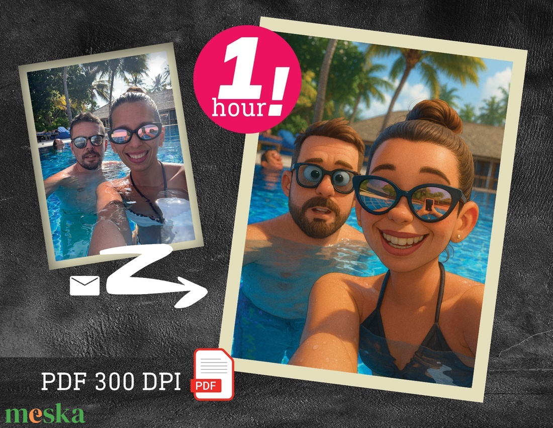 Karikatúra fotóról 1 óra alatt! - művészet - grafika & illusztráció - digitális - Meska.hu