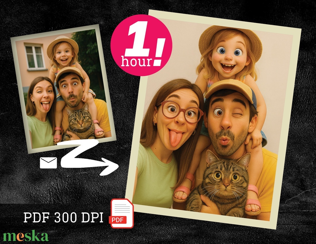 Karikatúra fotóról 1 óra alatt! - művészet - grafika & illusztráció - digitális - Meska.hu