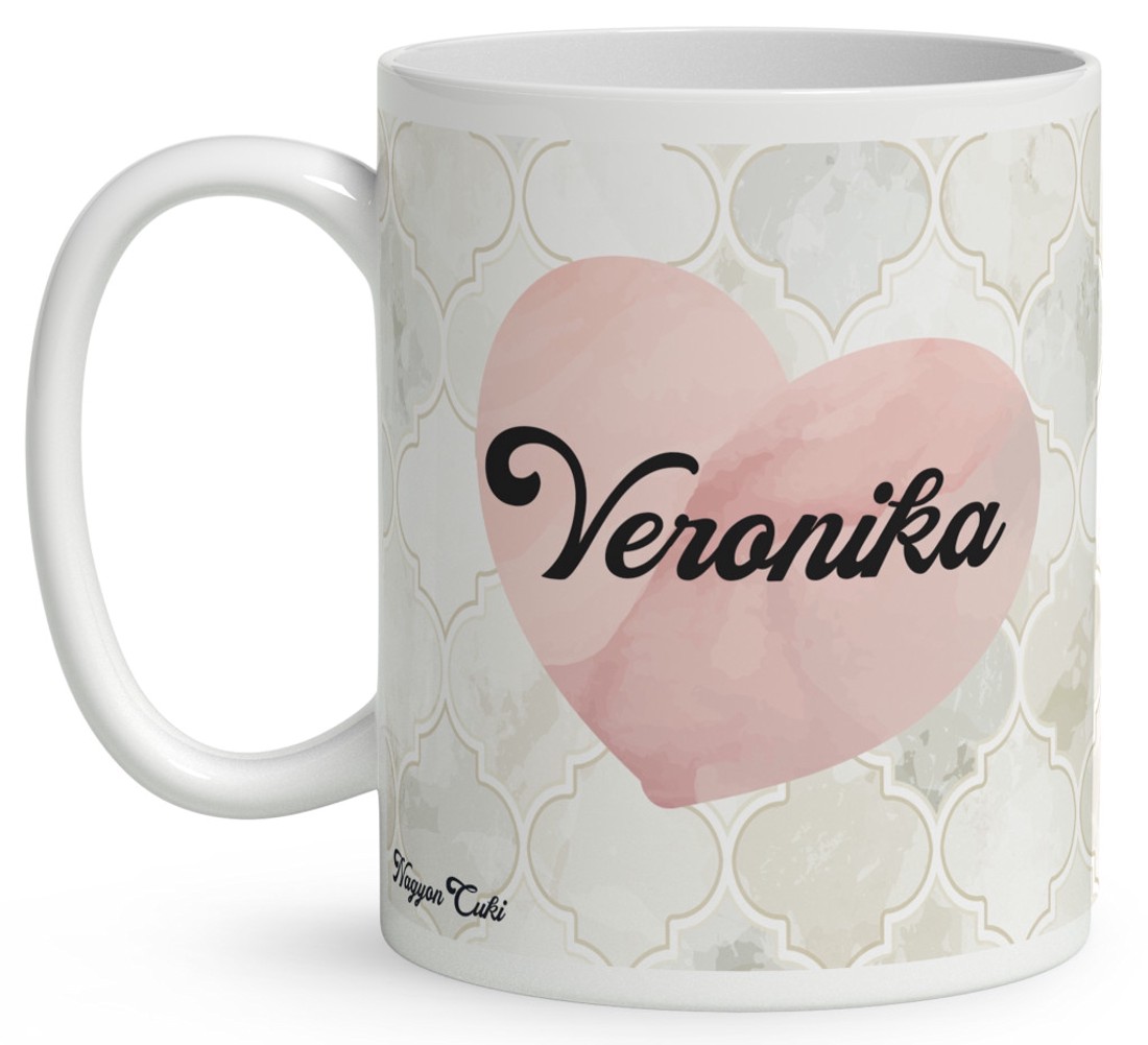 Névvel kérhető - Szépséges könyv hercegnő mintás bögre - otthon & életmód - konyhafelszerelés, tálalás - tálalás - bögre & csésze - Meska.hu