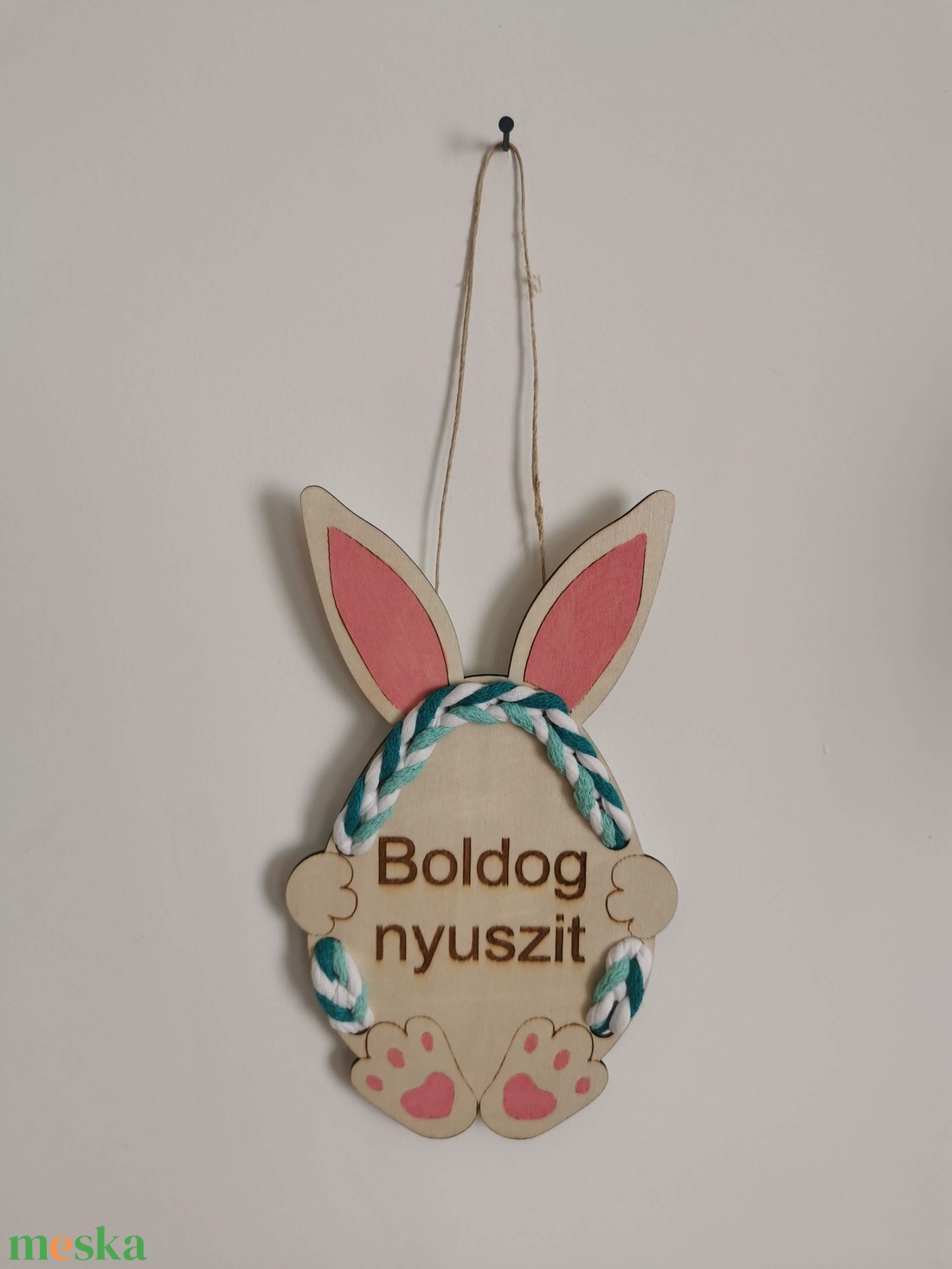 Boldog nyuszit - otthon & életmód - dekoráció - ajtó- és ablak dekoráció - ajtódísz & kopogtató - Meska.hu Boldog nyuszit - otthon & életmód - dekoráció - ajtó- és ablak dekoráció - ajtódísz & kopogtató - Meska.hu