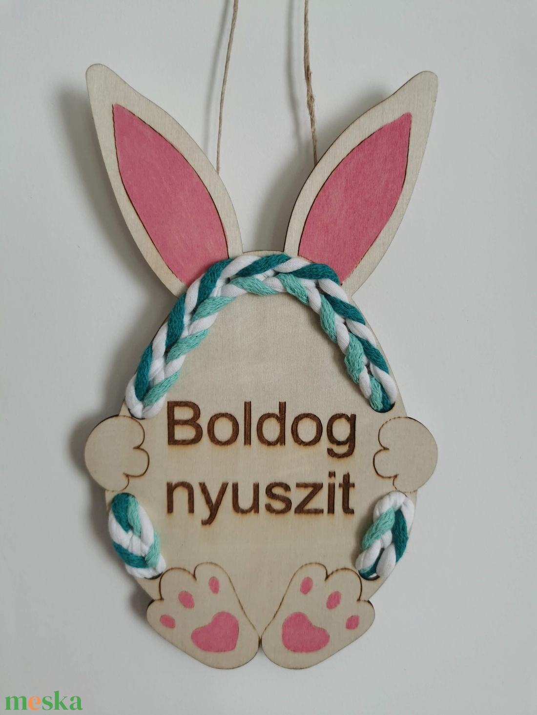 Boldog nyuszit - otthon & életmód - dekoráció - ajtó- és ablak dekoráció - ajtódísz & kopogtató - Meska.hu Boldog nyuszit - otthon & életmód - dekoráció - ajtó- és ablak dekoráció - ajtódísz & kopogtató - Meska.hu