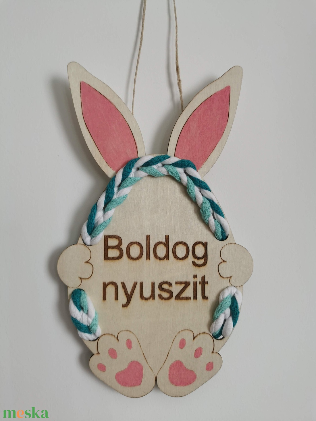Boldog nyuszit - otthon & életmód - dekoráció - ajtó- és ablak dekoráció - ajtódísz & kopogtató - Meska.hu Boldog nyuszit - otthon & életmód - dekoráció - ajtó- és ablak dekoráció - ajtódísz & kopogtató - Meska.hu