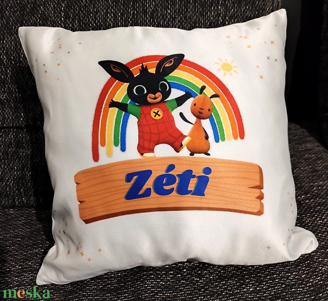 Egyedi félszatén párna  - otthon & életmód - lakástextil - párna & párnahuzat - díszpárna (belsővel együtt) - Meska.hu