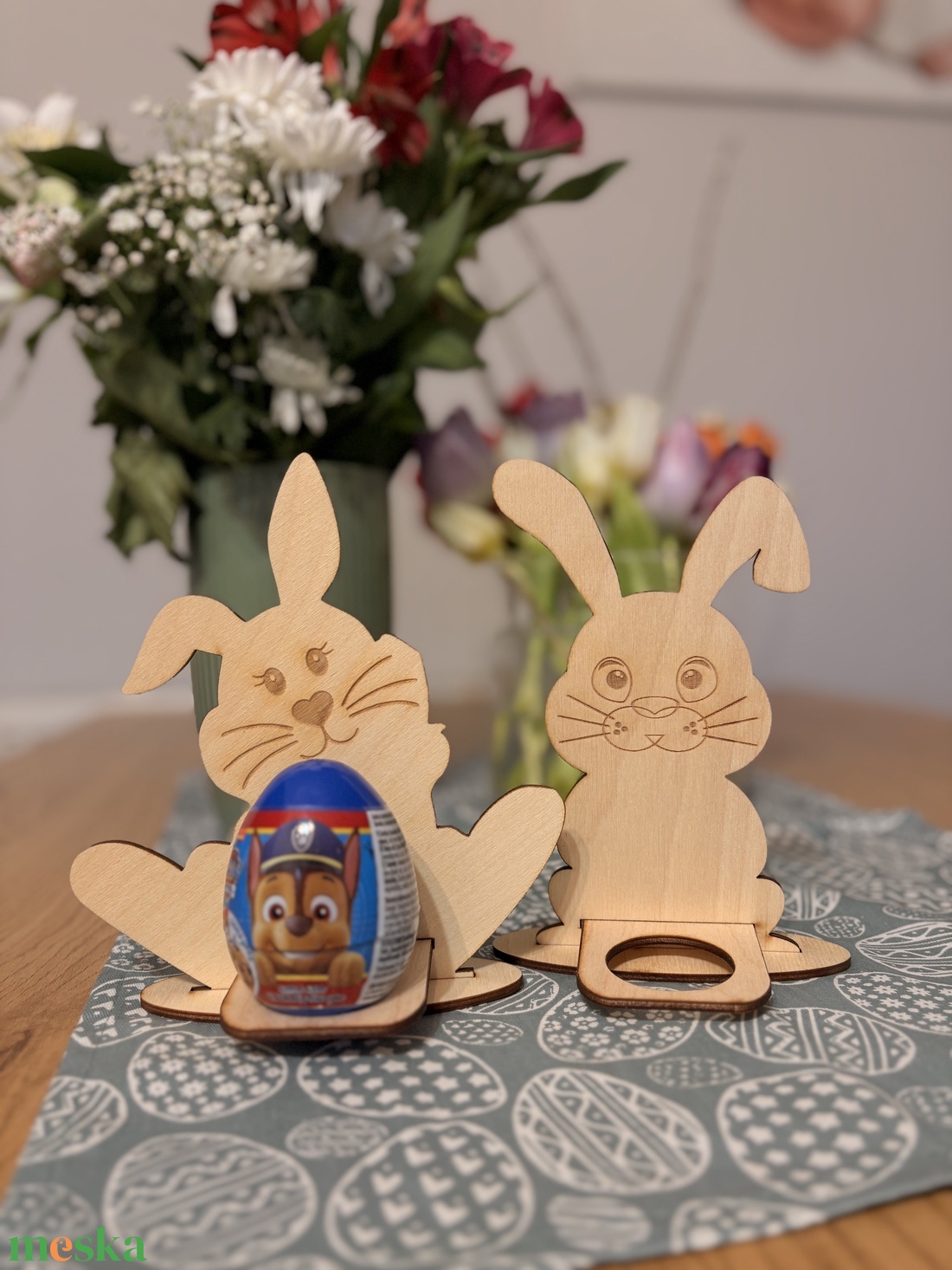 Tojás átadó  - ünnepi díszek, dekorációk - húsvéti díszek és dekorációk - húsvéti ajándékátadó - Meska.hu