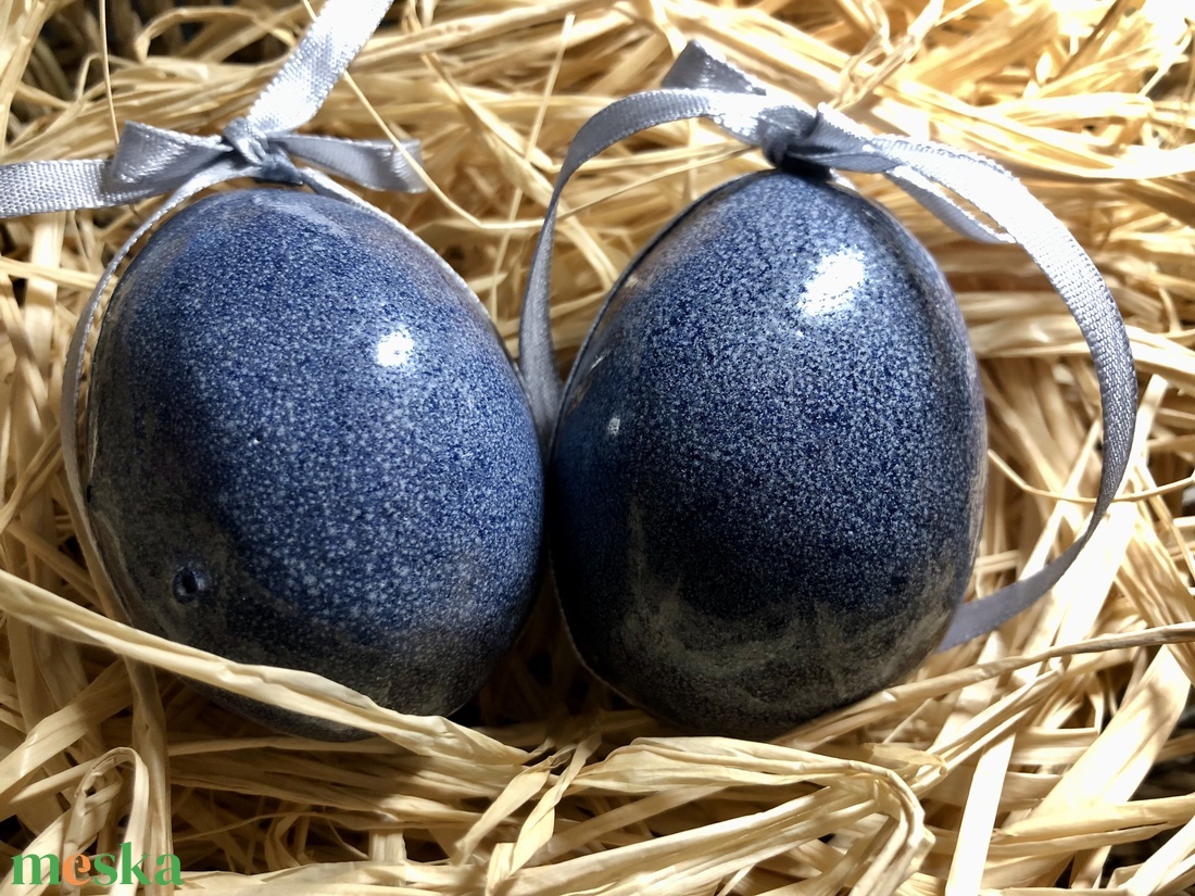 Kerámia tojás - otthon & életmód - dekoráció - dísztárgy - Meska.hu