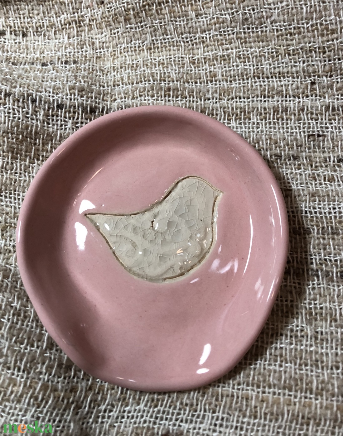 Fakanáltartó - rózsaszín  - otthon & életmód - konyhafelszerelés, tálalás - sütés, főzés - fakanál & fakanáltartó - Meska.hu