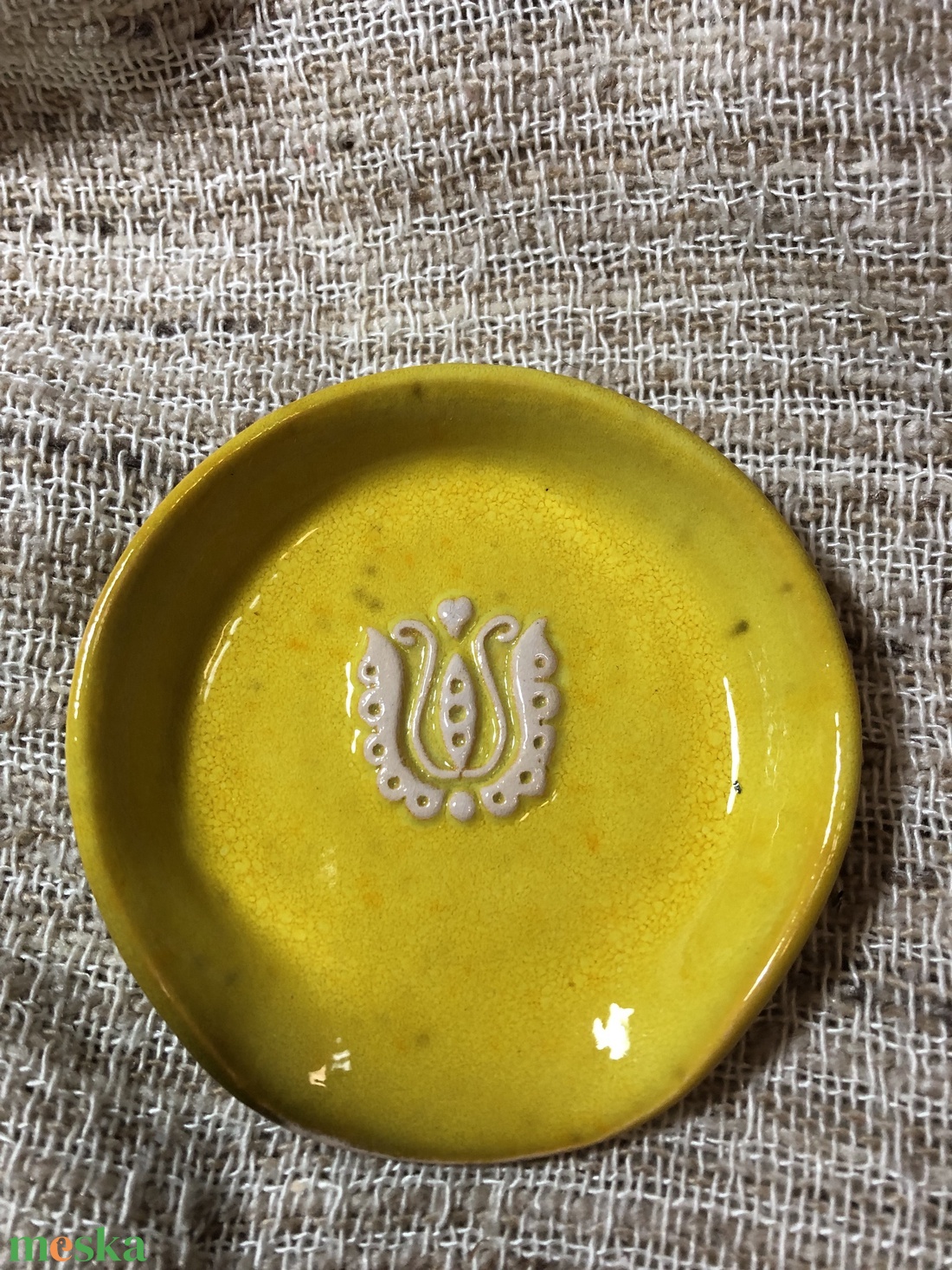 Fakanáltartó - sárga - otthon & életmód - konyhafelszerelés, tálalás - sütés, főzés - fakanál & fakanáltartó - Meska.hu