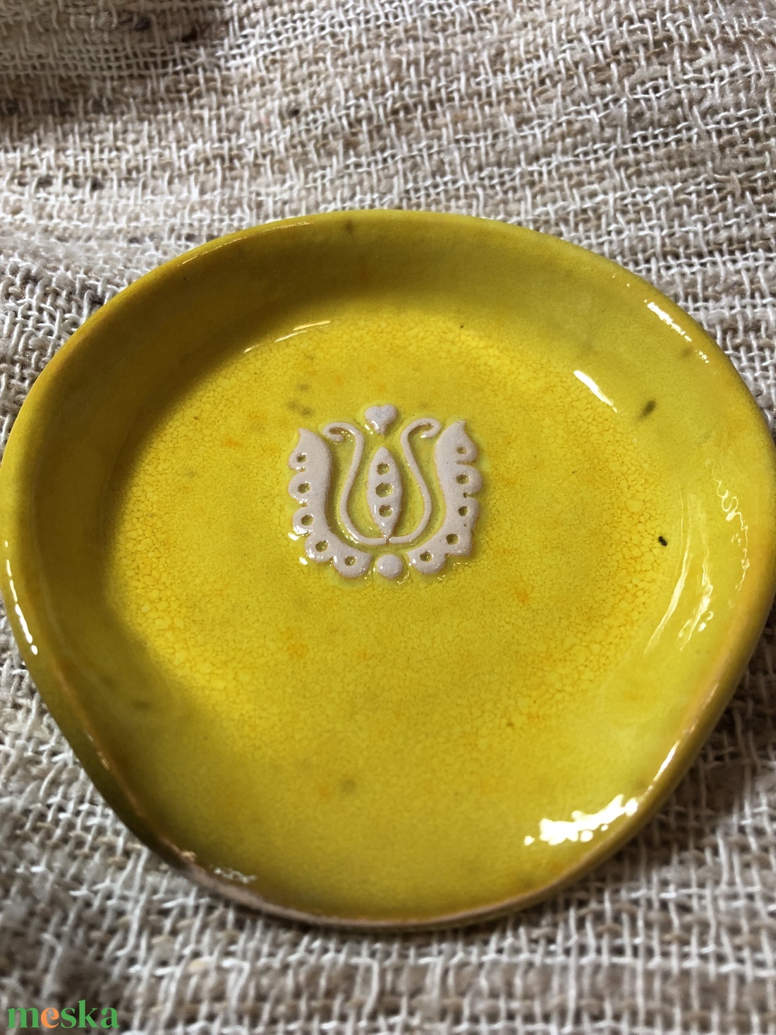 Fakanáltartó - sárga - otthon & életmód - konyhafelszerelés, tálalás - sütés, főzés - fakanál & fakanáltartó - Meska.hu