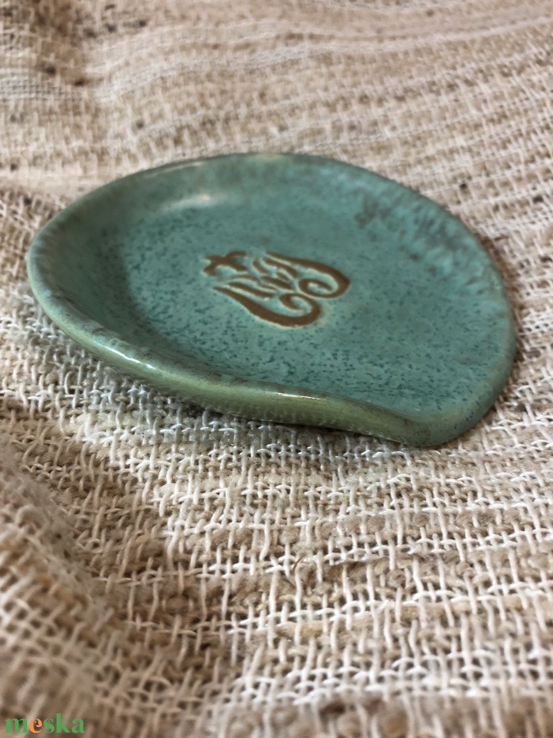 Fakanáltartó - menta-bronz - otthon & életmód - konyhafelszerelés, tálalás - sütés, főzés - fakanál & fakanáltartó - Meska.hu