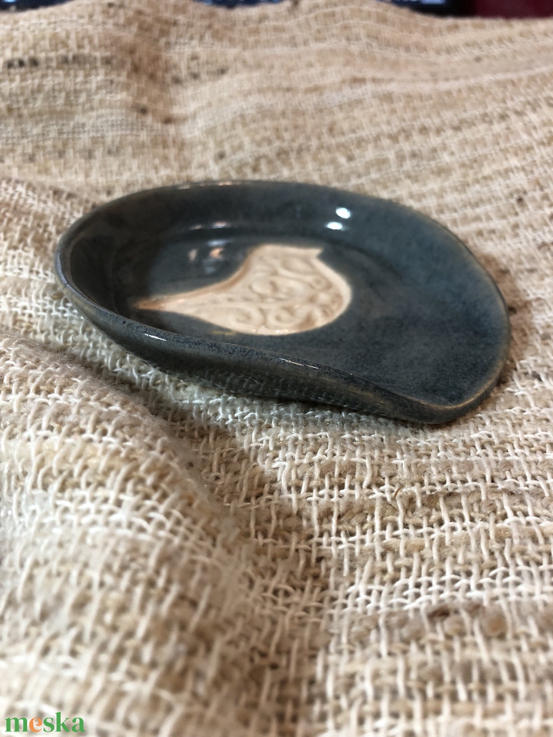 Fakanáltartó - galambszürke  - otthon & életmód - konyhafelszerelés, tálalás - sütés, főzés - fakanál & fakanáltartó - Meska.hu