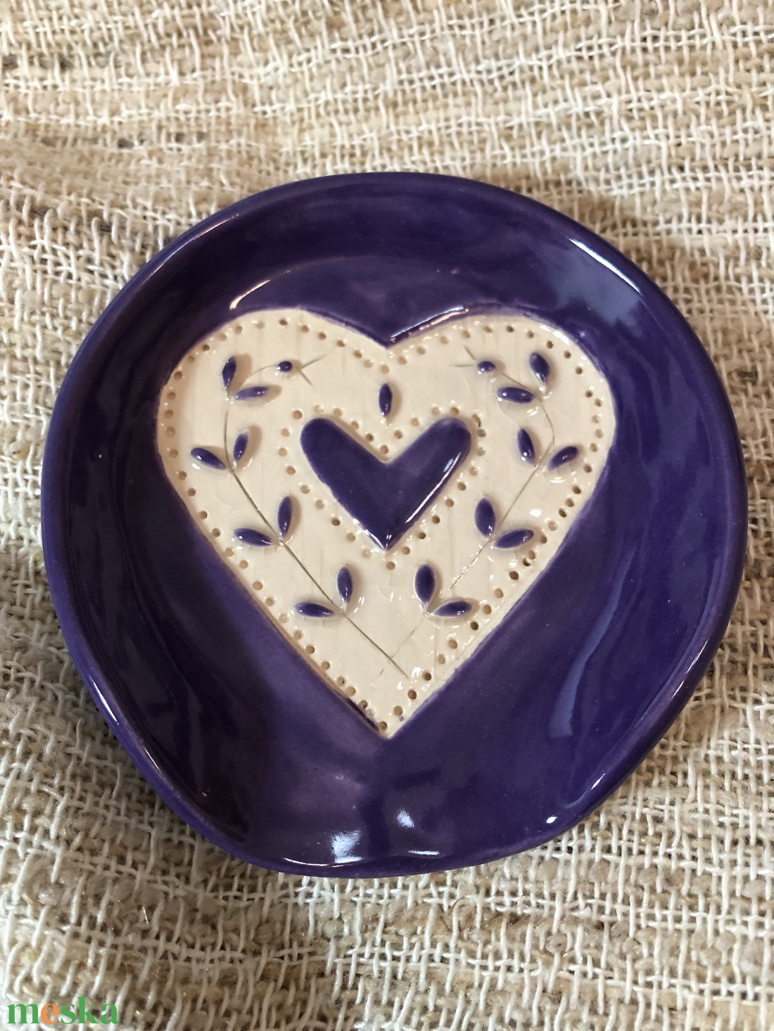 Fakanáltartó - lila - otthon & életmód - konyhafelszerelés, tálalás - sütés, főzés - fakanál & fakanáltartó - Meska.hu