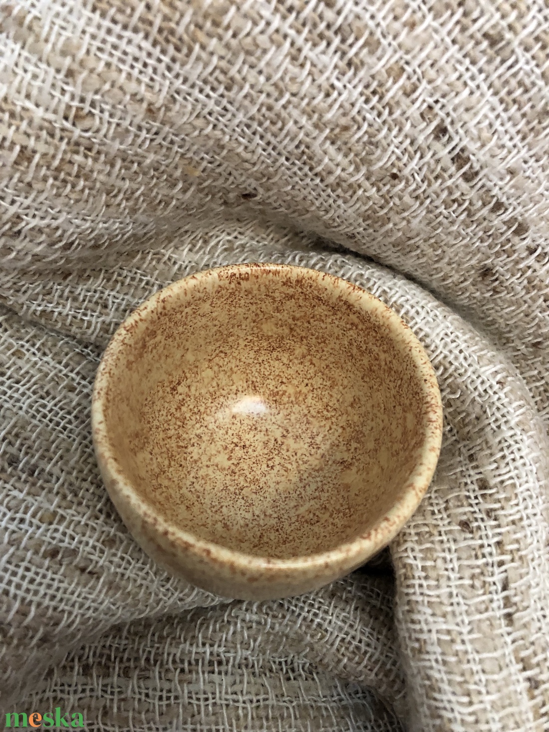 Vanília kerámia espresso pohárka - otthon & életmód - konyhafelszerelés, tálalás - tálalás - bögre & csésze - Meska.hu