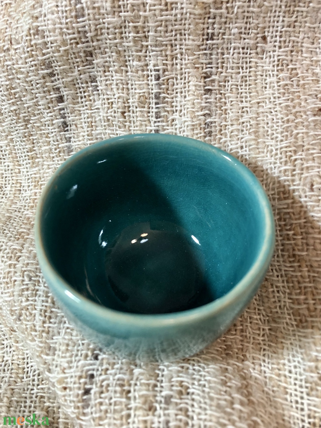 Türkiz espresso szett - otthon & életmód - konyhafelszerelés, tálalás - tálalás - teás- és kávés pohár, készlet - Meska.hu