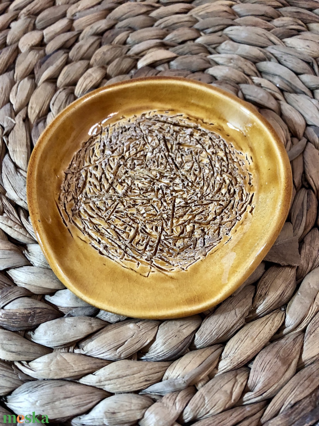 Kerámia fokhagyma reszelő + fakanáltartó  - otthon & életmód - konyhafelszerelés, tálalás - sütés, főzés - fakanál & fakanáltartó - Meska.hu