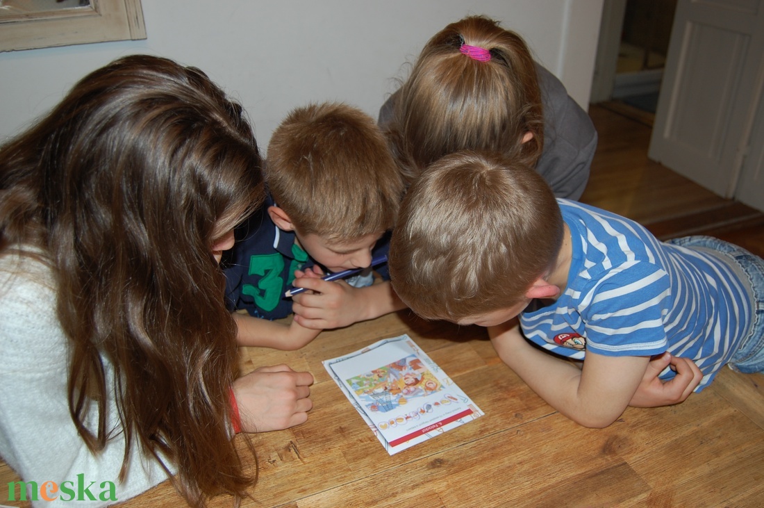 Szülinapi zsúr könnyedén! Kvíz Party sport kincsvadász játékcsomag 6-8 éves gyerekeknek, 90 perc szórakozás 10 főnek - játék & sport - készségfejlesztő és logikai játék - logikai játékok - Meska.hu