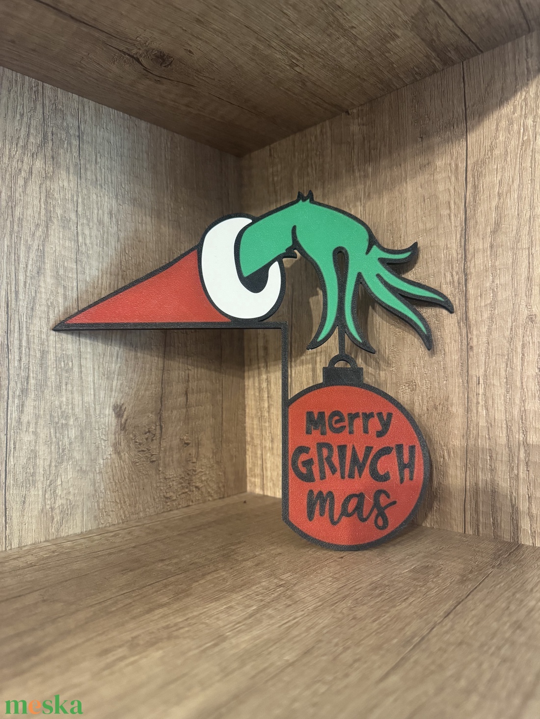 Grincs témájú ajtódísz Karácsonyi dekoráció - karácsony - adventi díszek - adventi ajtódísz - Meska.hu Grincs témájú ajtódísz Karácsonyi dekoráció - karácsony - adventi díszek - adventi ajtódísz - Meska.hu