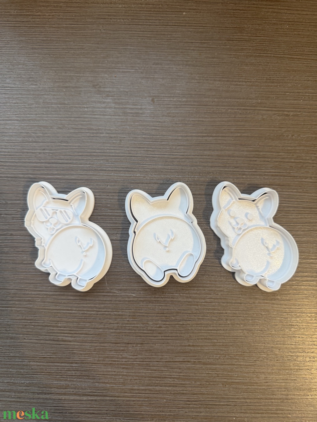 Corgi süti- és fondantkiszúró szett - otthon & életmód - konyhafelszerelés, tálalás - sütés, főzés - sütikiszúró - Meska.hu