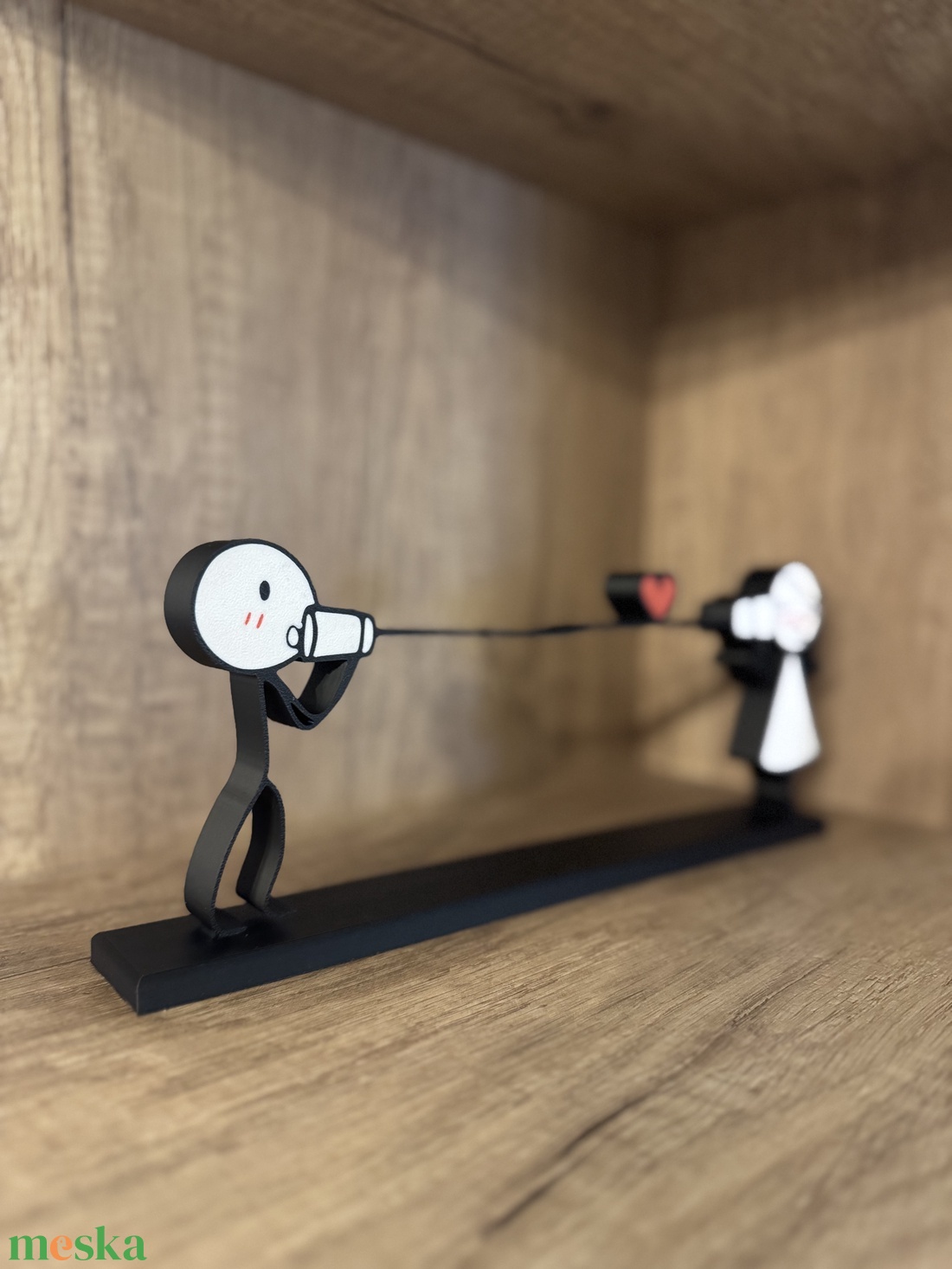 Valentin napi asztali dísz � Szerelmi telefon - otthon & életmód - dekoráció - asztal és polc dekoráció - asztaldísz - Meska.hu