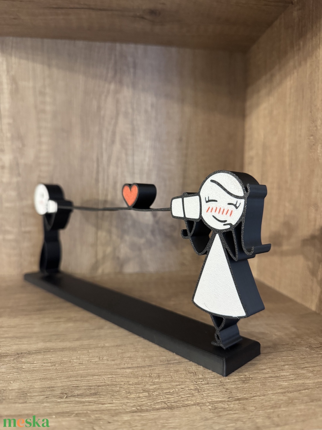 Valentin napi asztali dísz � Szerelmi telefon - otthon & életmód - dekoráció - asztal és polc dekoráció - asztaldísz - Meska.hu