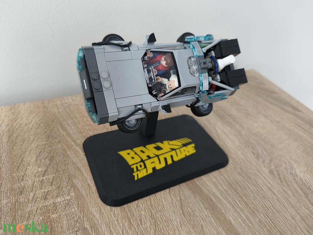 Display LEGO Vissza a jövőbe (77256) készlethez - játék & sport - építőjáték - Meska.hu
