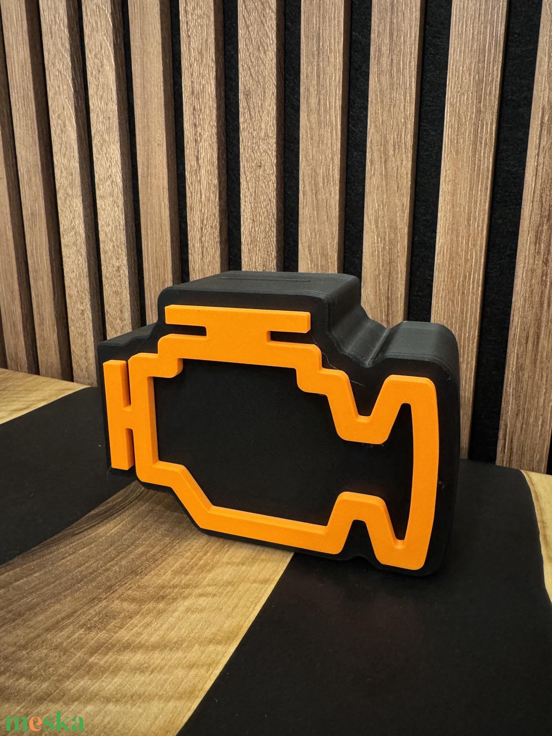 Check Engine persely � egyedi 3D nyomtatott ajándék autórajongóknak - otthon & életmód - dekoráció - asztal és polc dekoráció - persely - Meska.hu