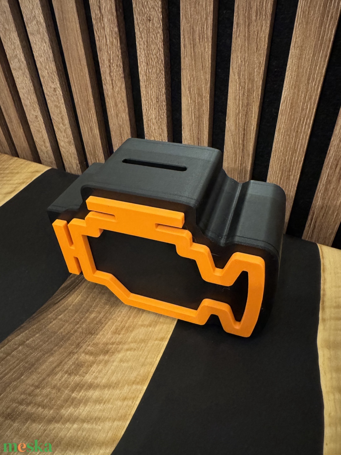 Check Engine persely � egyedi 3D nyomtatott ajándék autórajongóknak - otthon & életmód - dekoráció - asztal és polc dekoráció - persely - Meska.hu