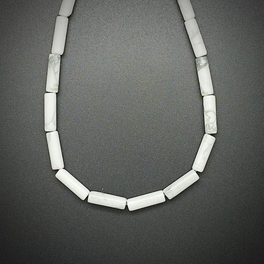 Howlit henger 4,5xx13,5mm� ékszerkészítő alapanyag (füzér) - kellékek & szerszámok - ásvány alapanyag - ásványfüzér - Meska.hu