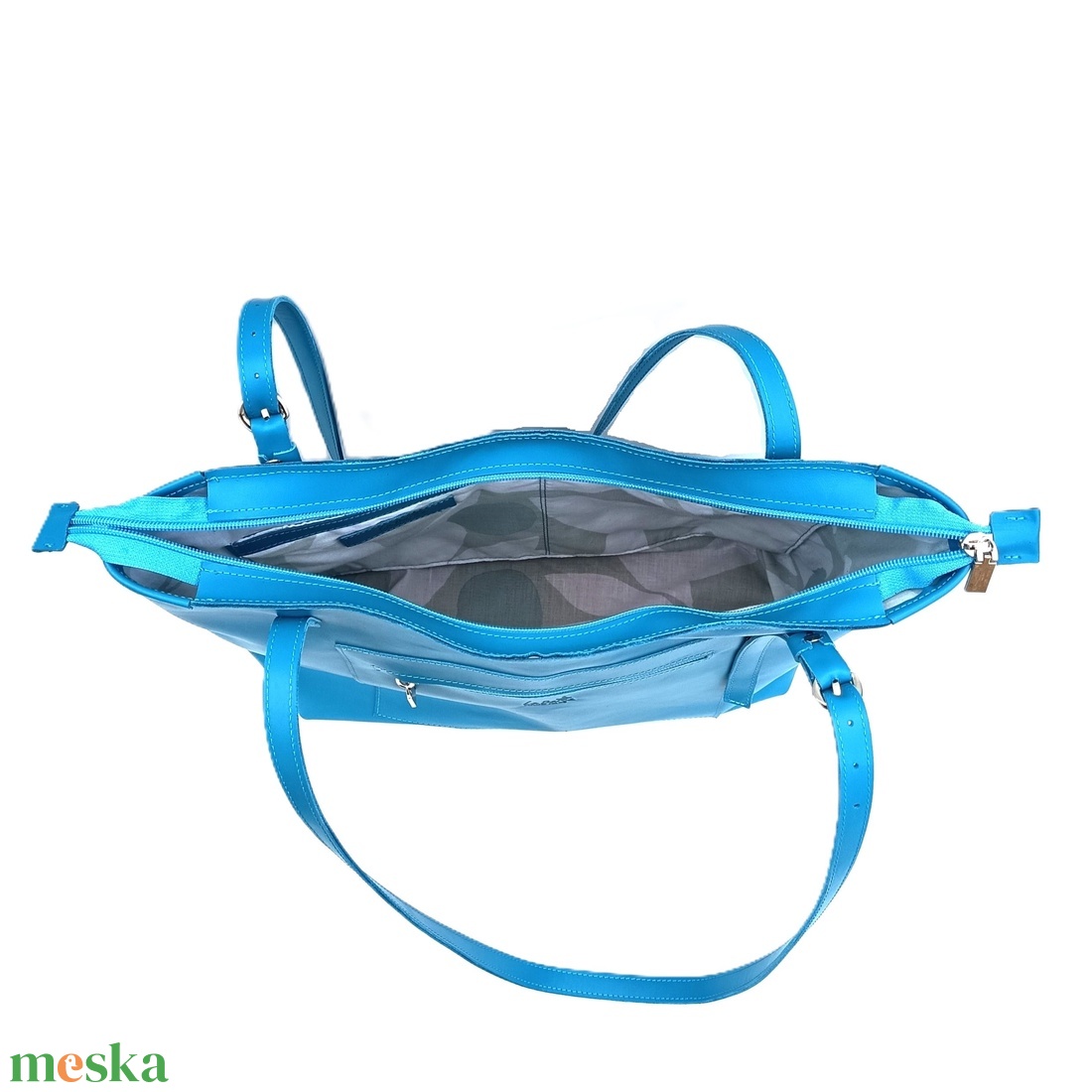 Kék pakolós válltáska Granada 016 Plus - táska & tok - kézitáska & válltáska - nagy pakolós táska - Meska.hu