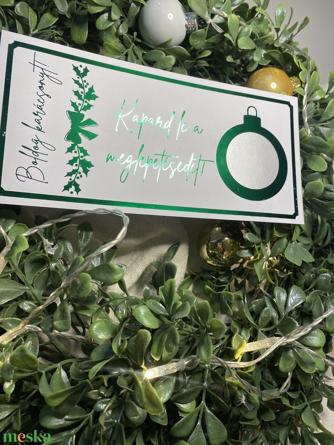 Egyedi fóliázott karácsonyi piros/kék/zöld ajándékutalvány lekaparhatós felülettel - otthon & életmód - papír, írószer - egyedi szerkesztés - Meska.hu Egyedi fóliázott karácsonyi piros/kék/zöld ajándékutalvány lekaparhatós felülettel - otthon & életmód - papír, írószer - egyedi szerkesztés - Meska.hu