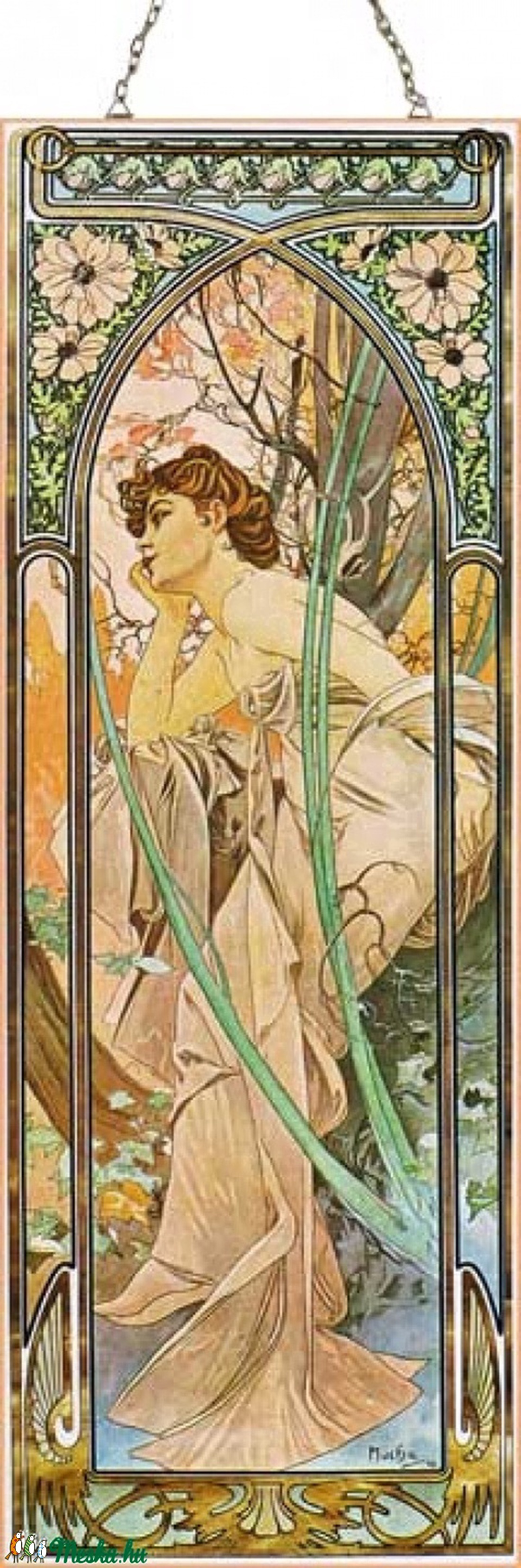 Alphonse Mucha-Napszakok (garnitúra) -  - Meska.hu