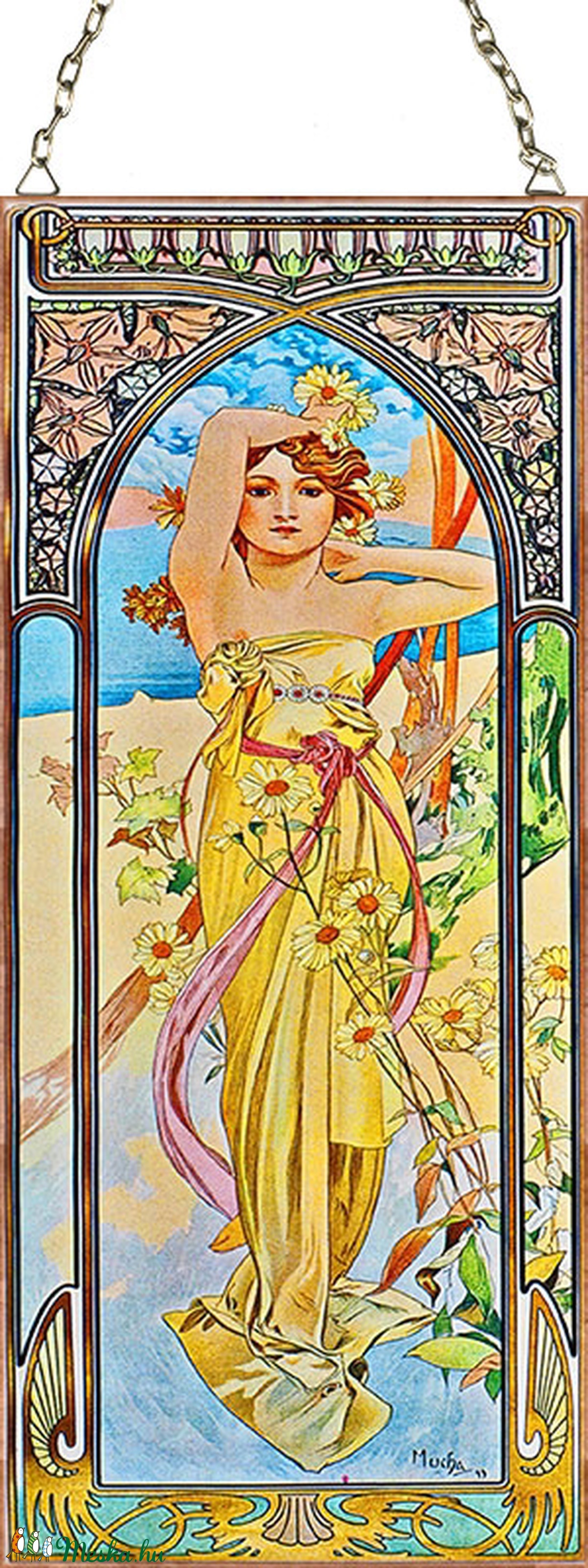 Alphonse Mucha-Napszakok (garnitúra) -  - Meska.hu