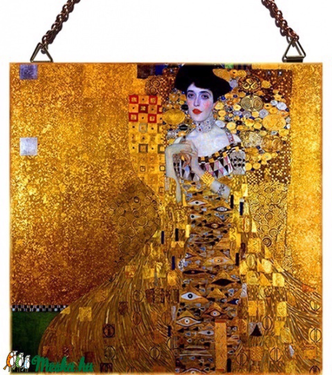 Gustav Klimt - Adele Bloch portréja -  - Meska.hu