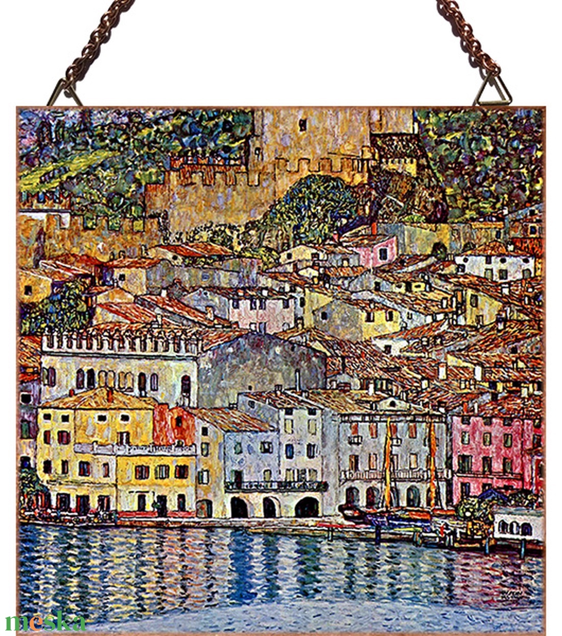 Gustav Klimt - Garda tó látképe - otthon & életmód - dekoráció - kép & falikép - üvegkép - Meska.hu Gustav Klimt - Garda tó látképe - otthon & életmód - dekoráció - kép & falikép - üvegkép - Meska.hu